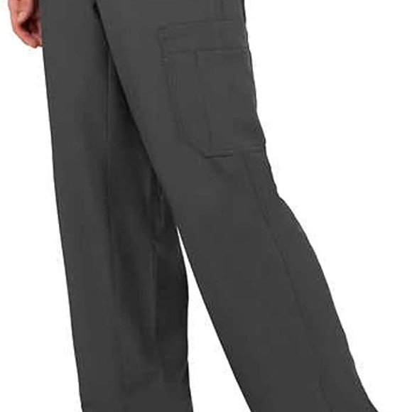 COPY - Perflex Men's Scrub Pants, Grey, Small - Picture 4 of 5
